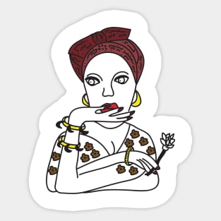 Brazilian Thinker Sticker